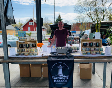 Our first market! Fulton St. Market in Grand Rapids