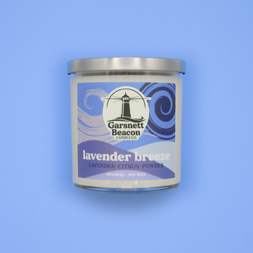 Lavender Breeze Candle - Lavender, Citrus, Powder Scent