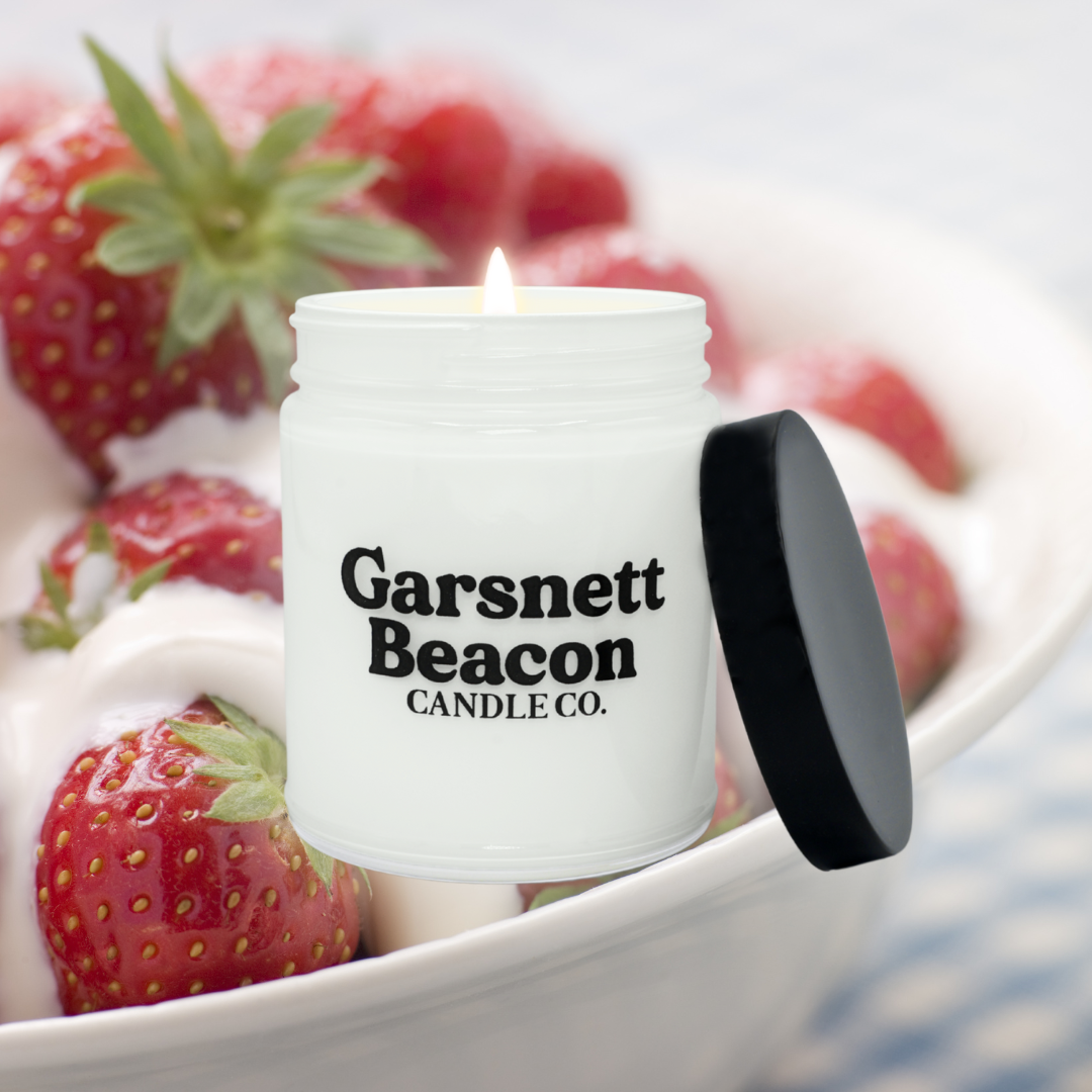 Strawberries & Cream Scented Candle