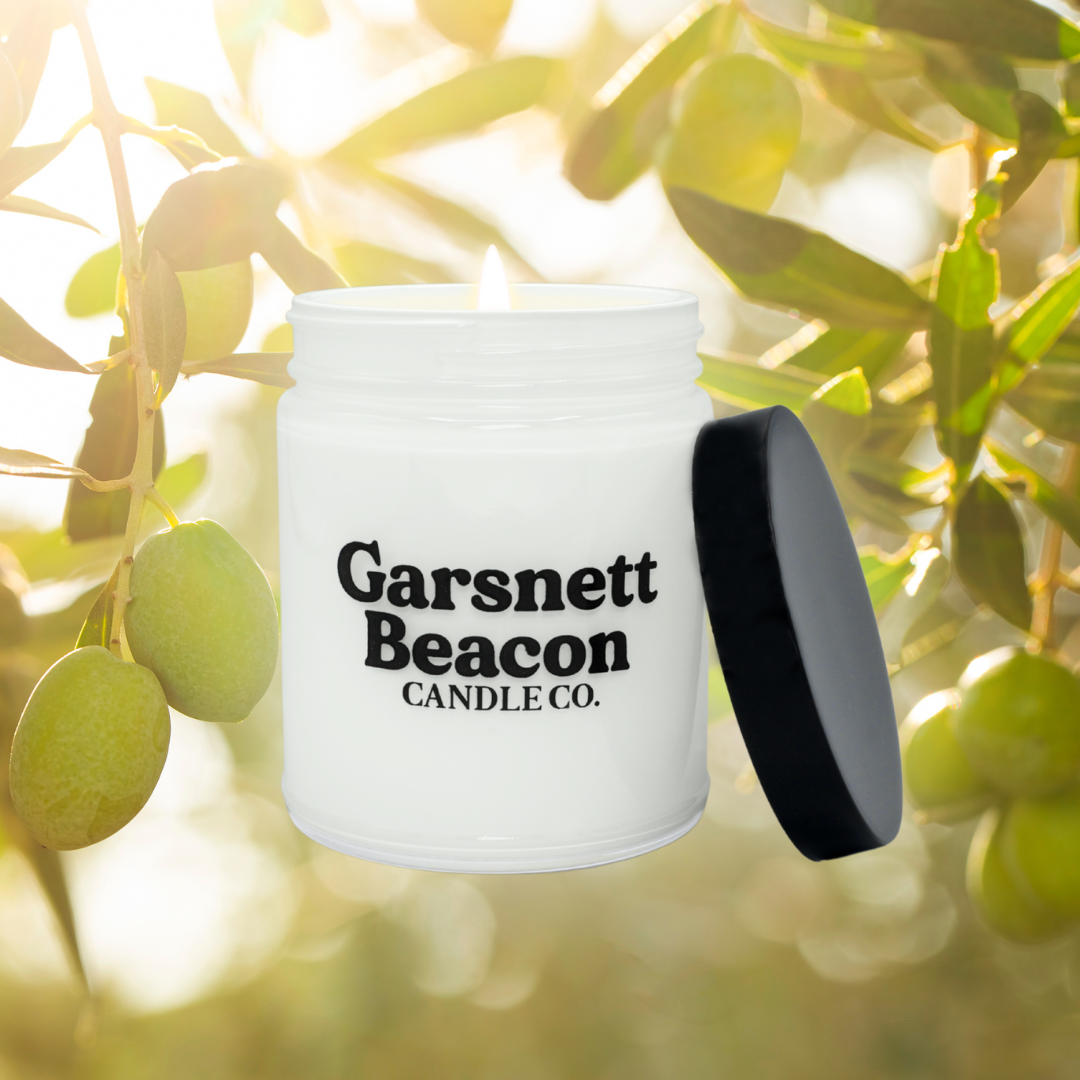 Olive Leaf Scented Candle