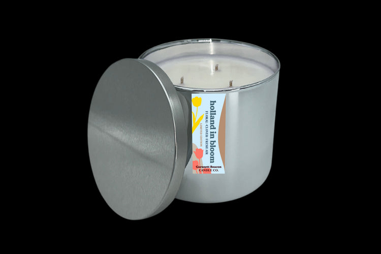 Holland In Bloom Tulip Time Holland Michigan Candle - Tulip, Floral, Ozone Scent