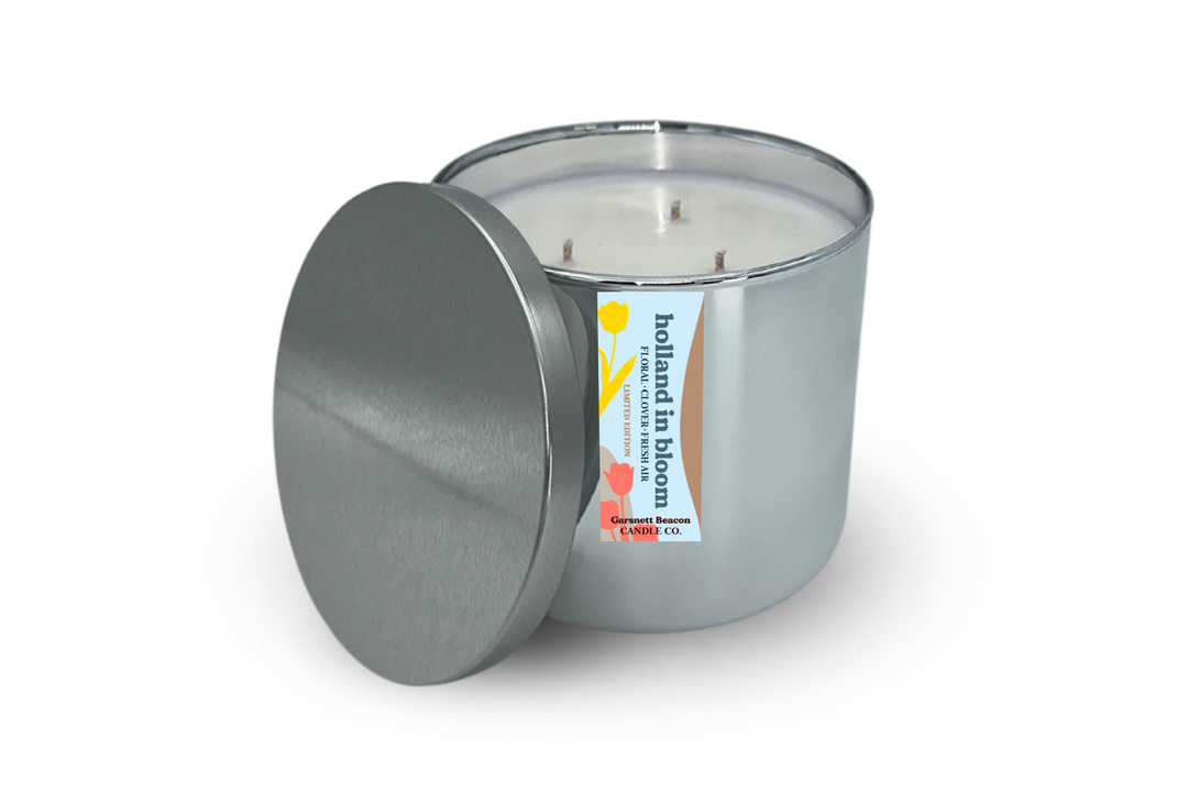 Holland In Bloom Tulip Time Holland Michigan Candle - Tulip, Floral, Ozone Scent
