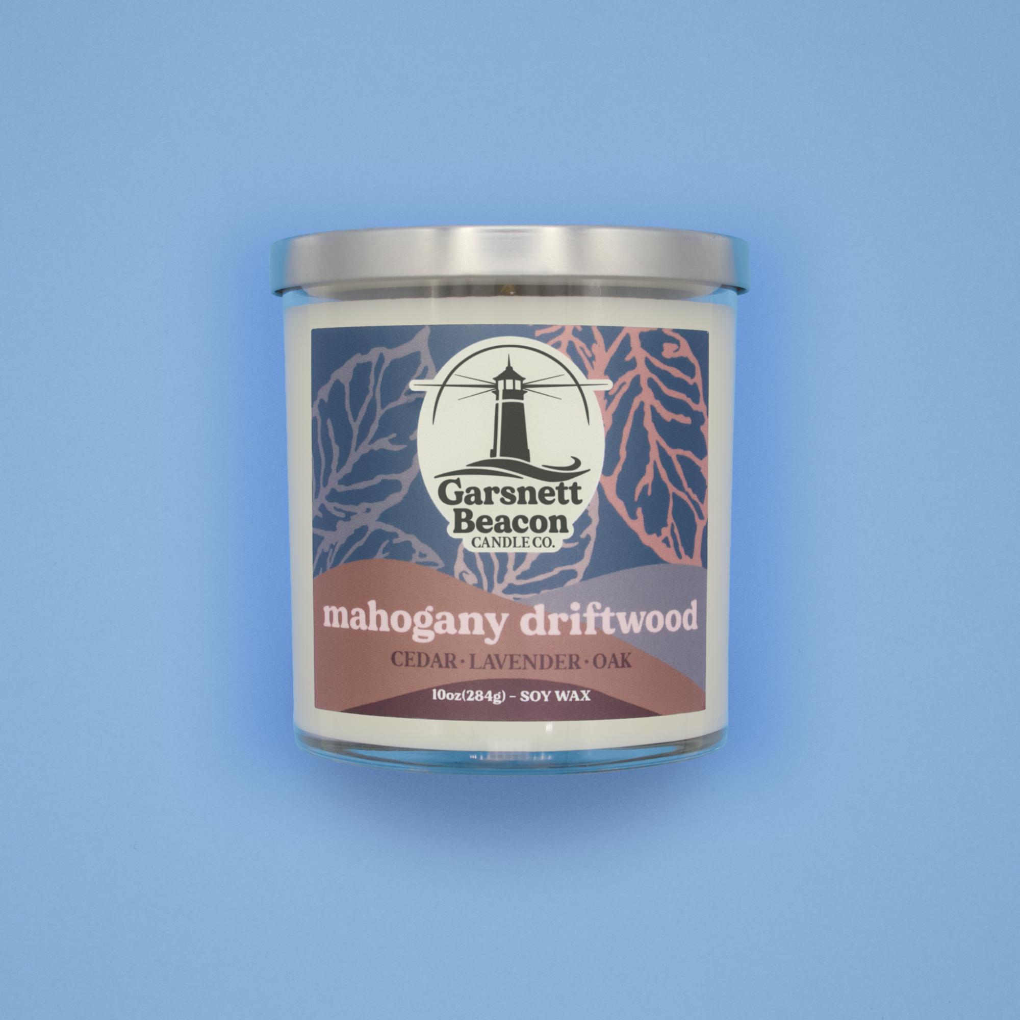 Mahogany Driftwood Candle - Cedar, Sage, Oak Scent