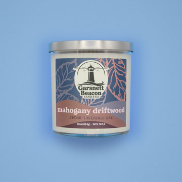 Mahogany Driftwood Candle - Cedar, Sage, Oak Scent