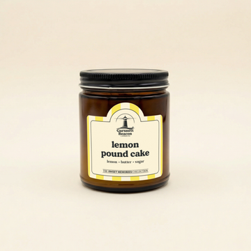 Lemon Pound Cake Candle - Lemon, Butter, Sugar Scent