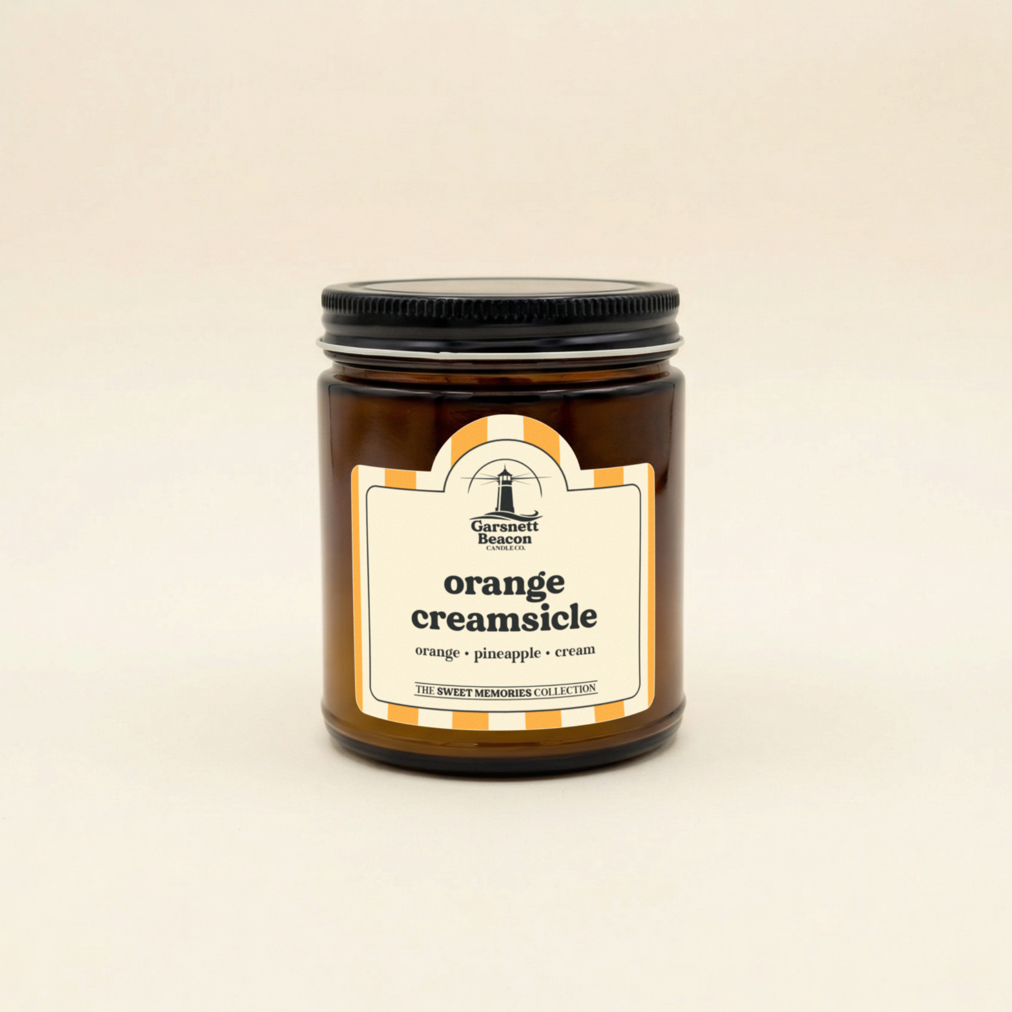 Orange Creamsicle Candle - Orange, Pineapple, Cream Scent