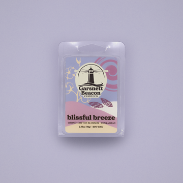 Blissful Breeze Wax Melts - Ozone, Cotton Blossom, Tonka Bean Scent