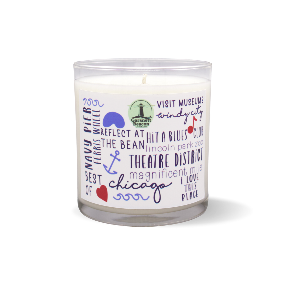 Chicago Illinois Scented Candle - Things to Do