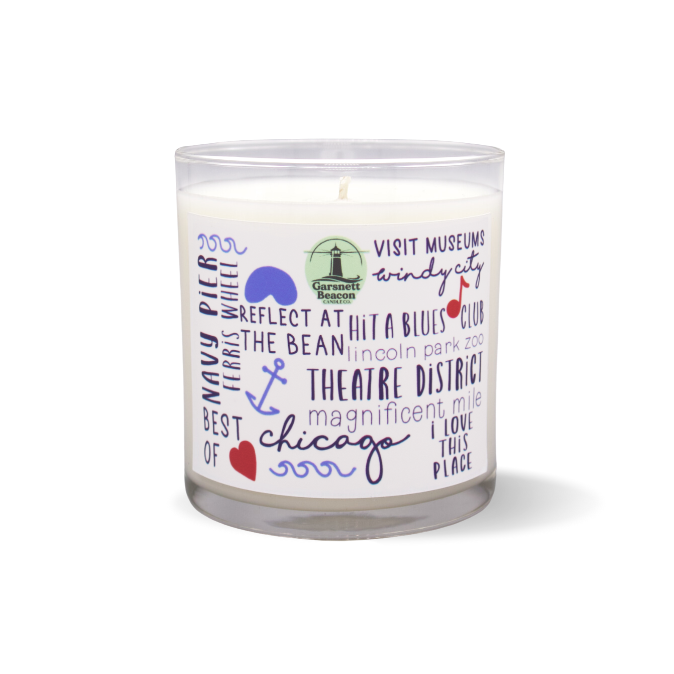 Chicago Illinois Scented Candle - Things to Do