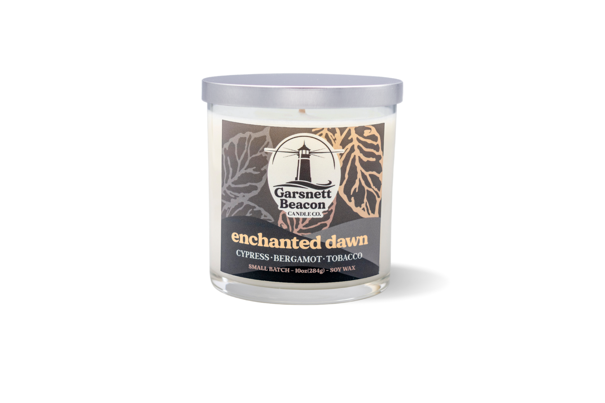 Enchanted Dawn Candle - Cypress, Bergamot, Tobacco Scent