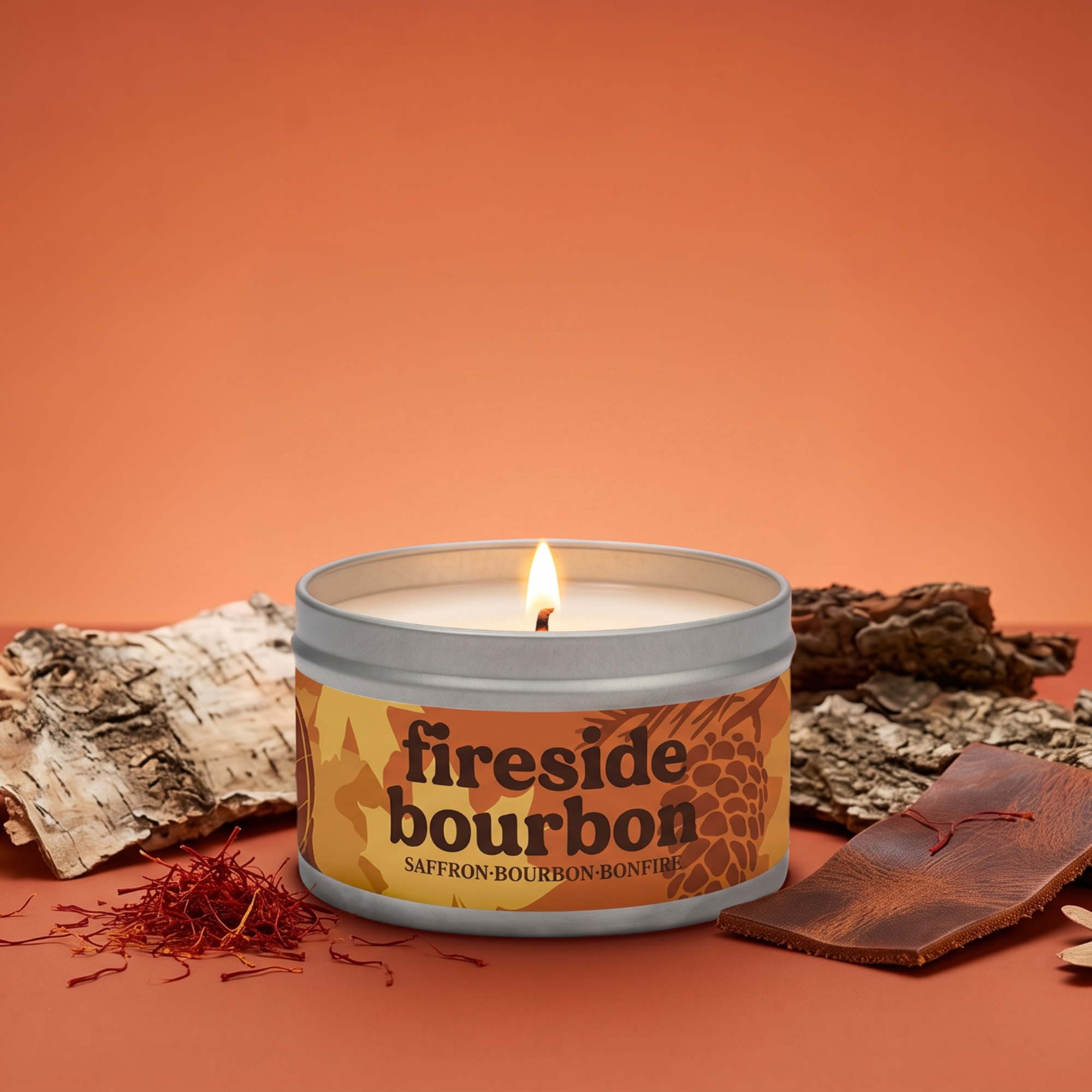 Fireside Bourbon Candle
