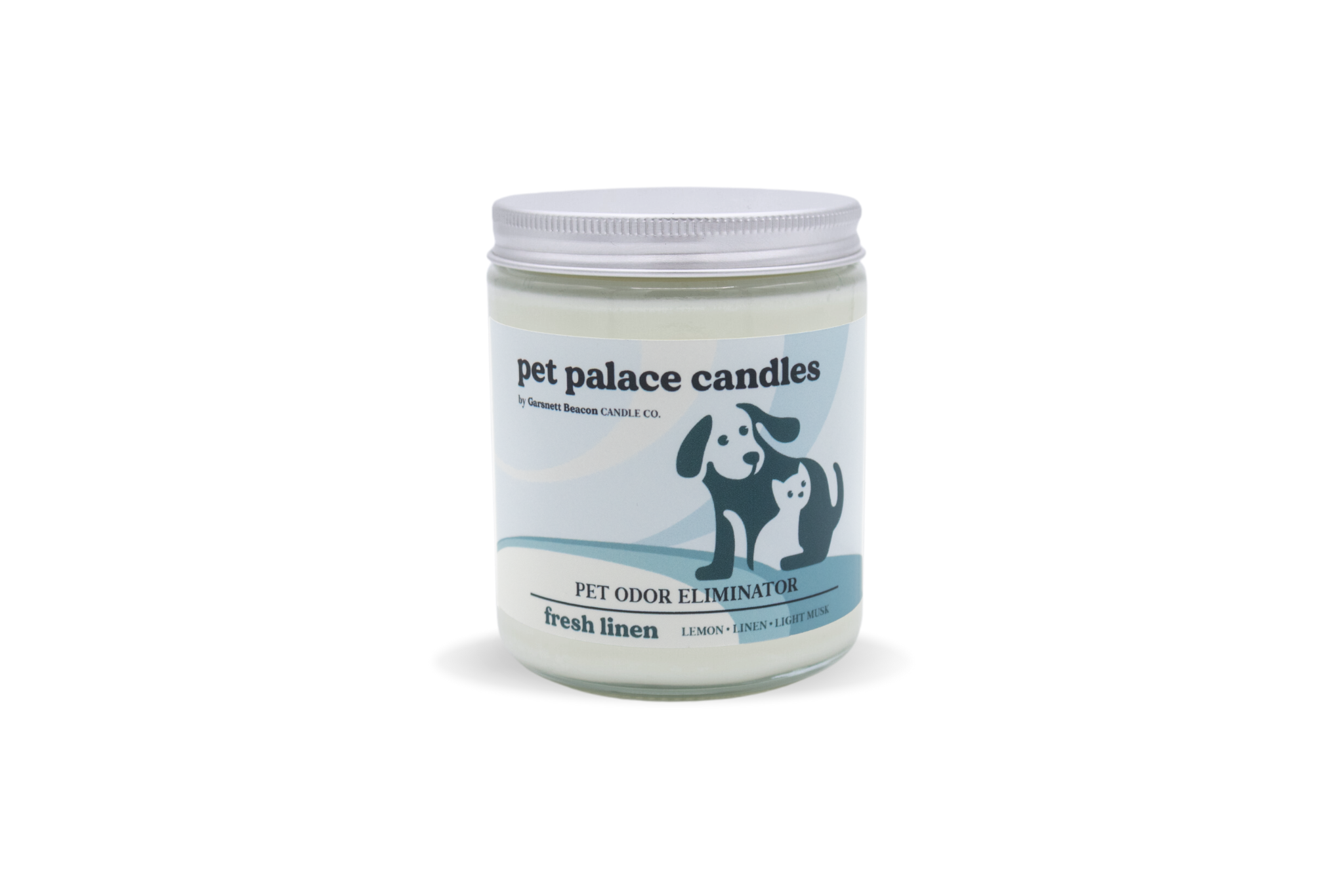 Fresh Linen Pet Odor Eliminator Candle