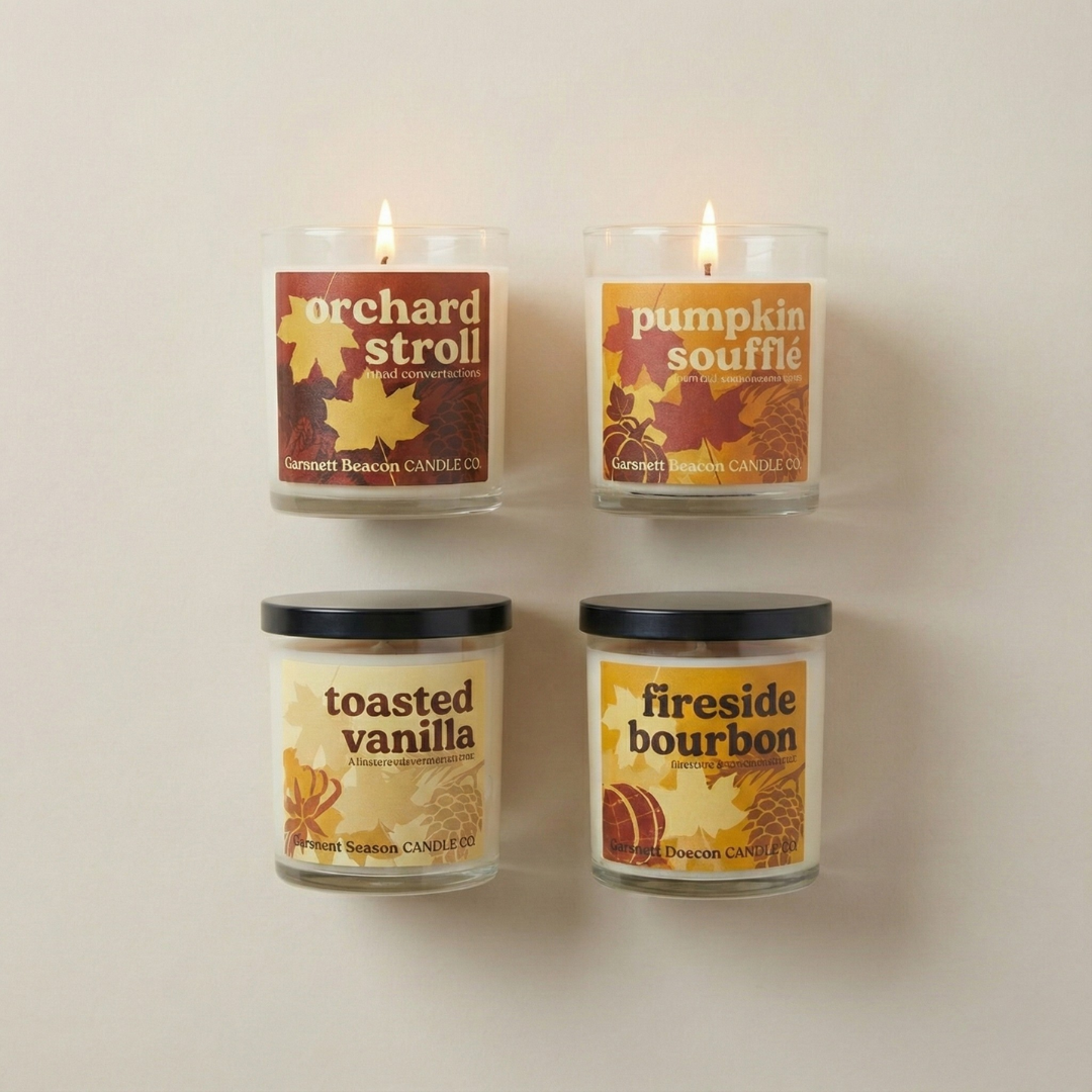 Fall Candle Bundle | 4 Autumn Candles