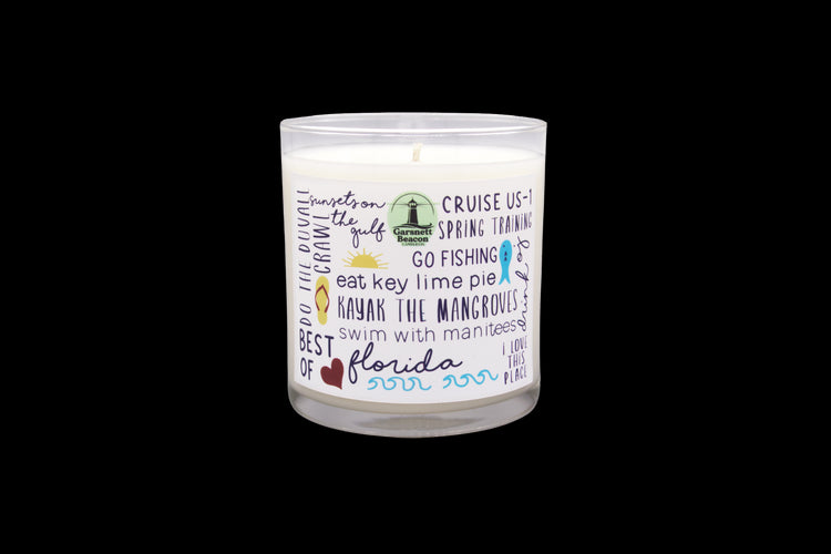 Florida - Things to Do Scented Candle.