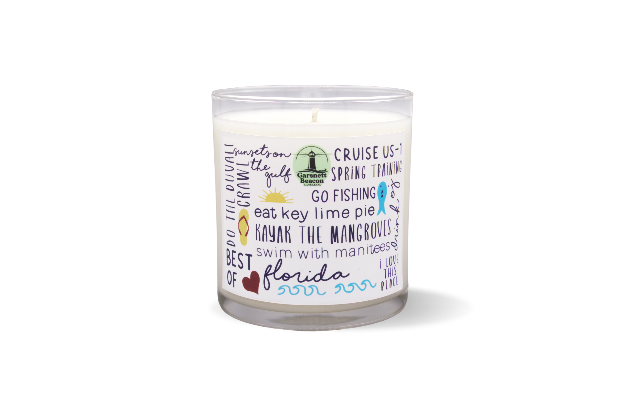 Florida - Things to Do Scented Candle.