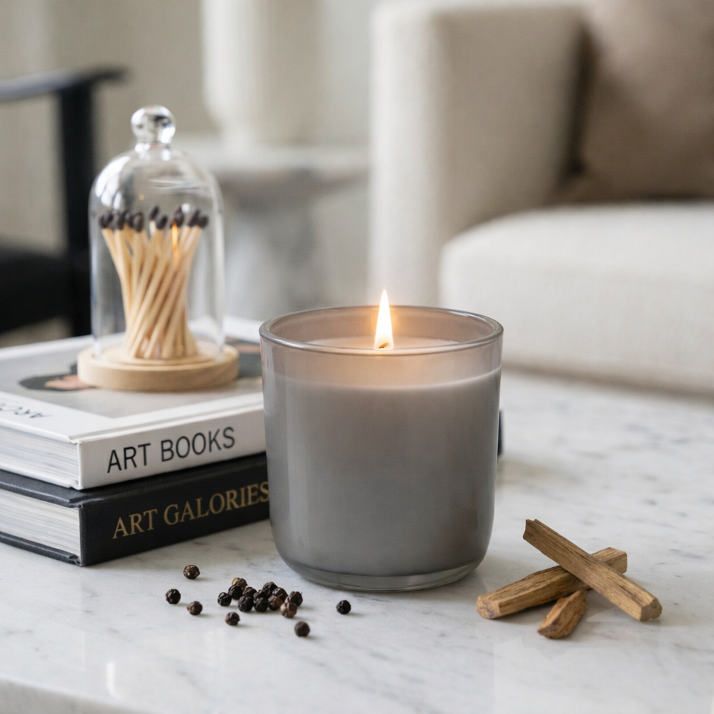 Florissant - Santal, Black Pepper & Amber - Luxury Coconut Soy Candle