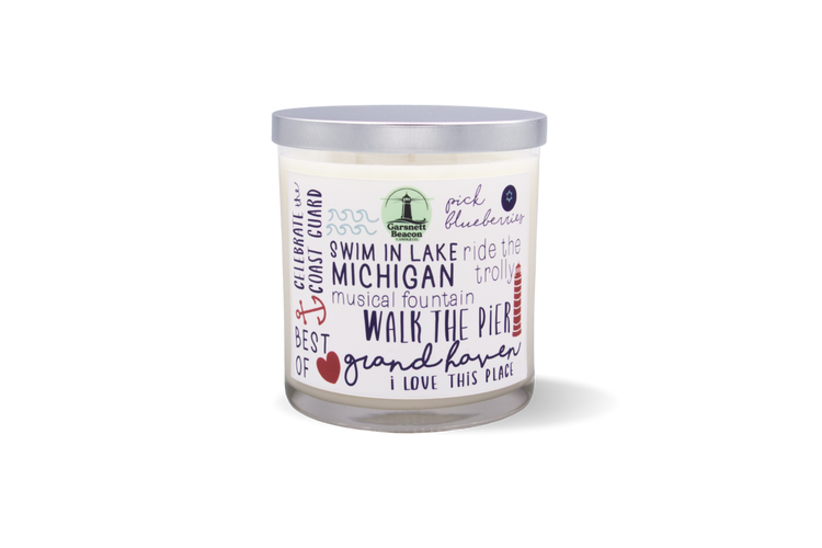 Grand Haven Michigan - Things to Do Scented Candle