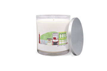 Grand Haven Michigan Skyline Candle