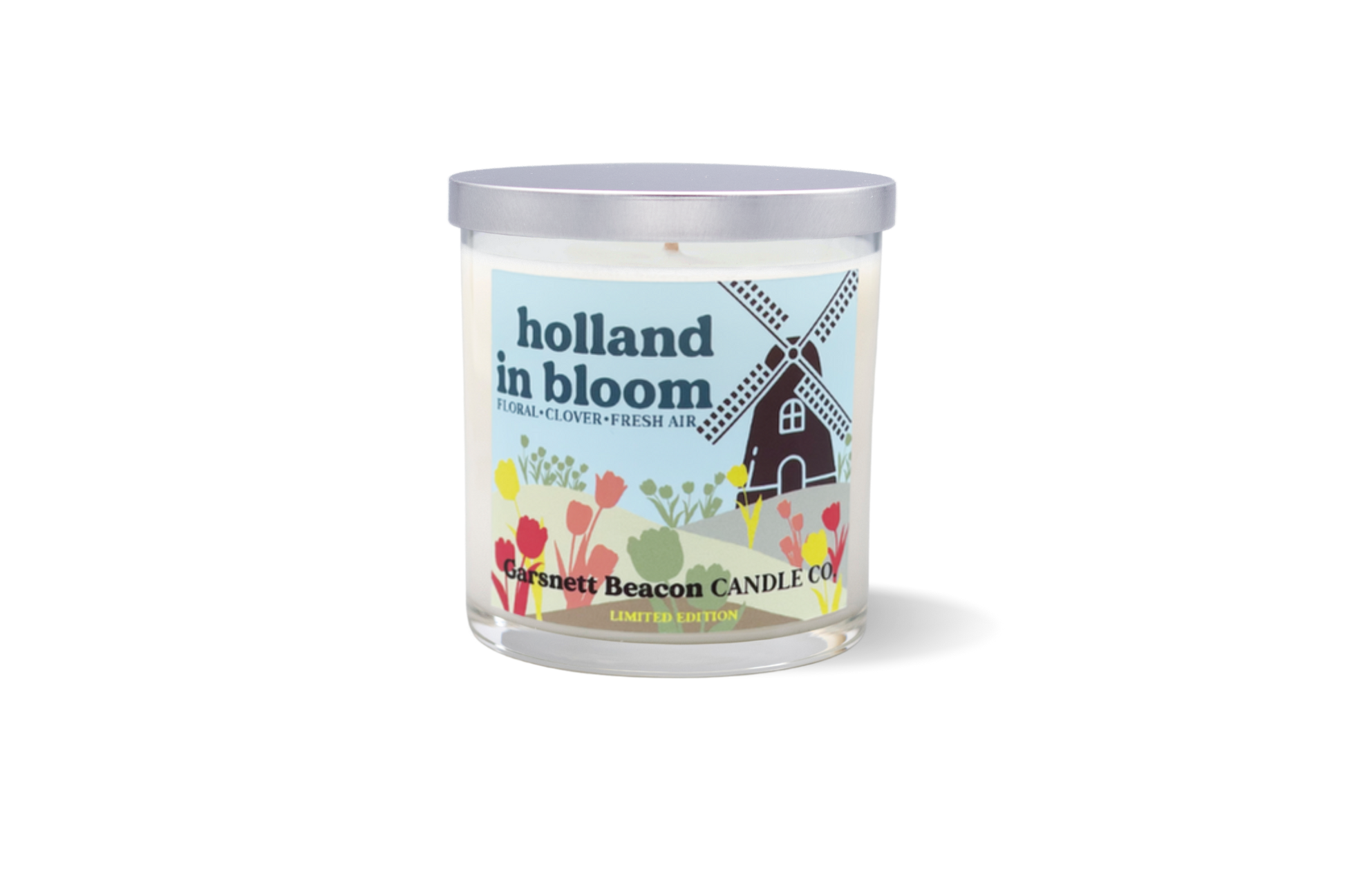 Holland In Bloom Tulip Time Holland Michigan Candle - Tulip, Floral, Ozone Scent