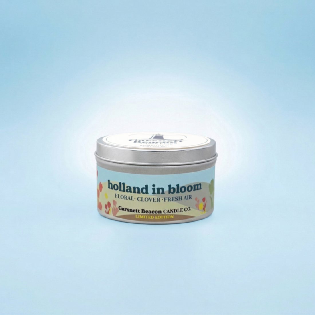 Holland In Bloom Tulip Time Holland Michigan Candle - Tulip, Floral, Ozone Scent