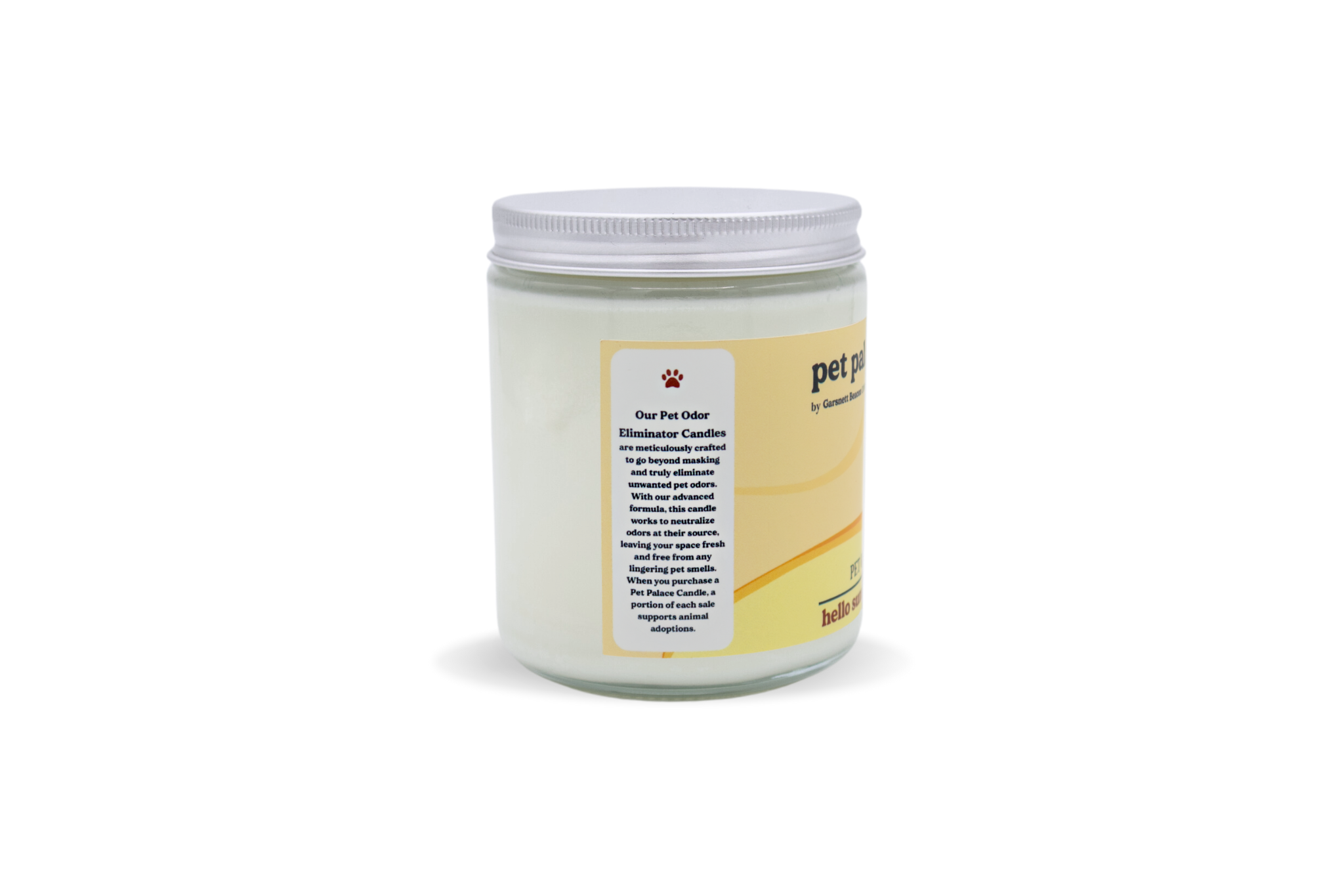 Hello Sunshine Pet Odor Eliminator Candle