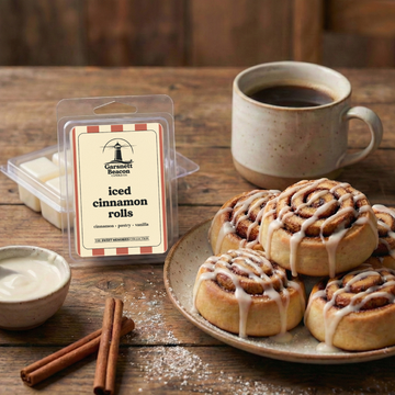 Iced Cinnamon Rolls Wax Melts - Cinnamon, Pastry, Vanilla Scent