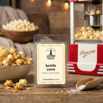Kettle Corn Wax Melts - Caramel, Sea Salt, Popcorn Scent
