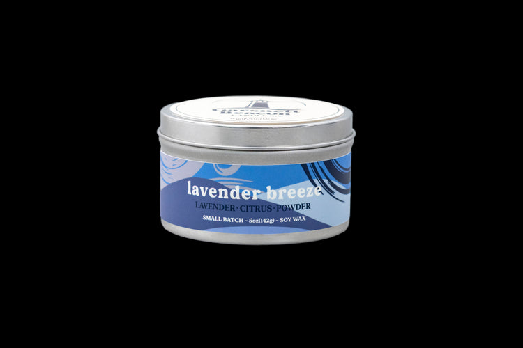 Lavender Breeze Candle - Lavender, Citrus, Powder Scent