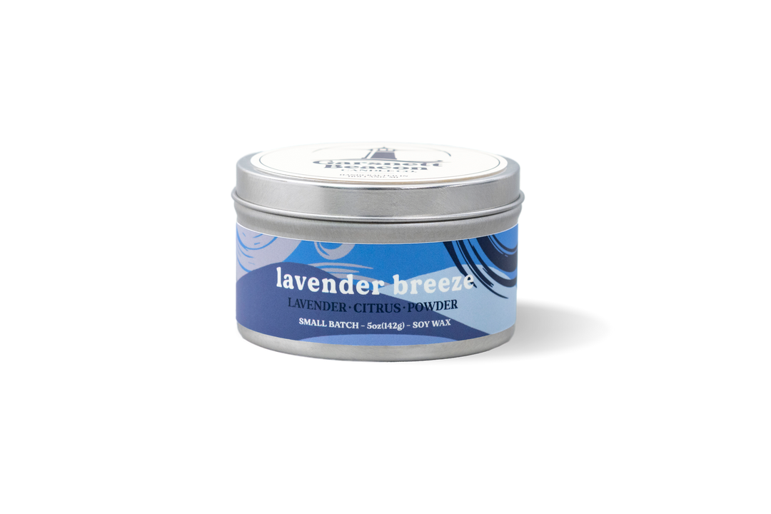 Lavender Breeze Candle - Lavender, Citrus, Powder Scent