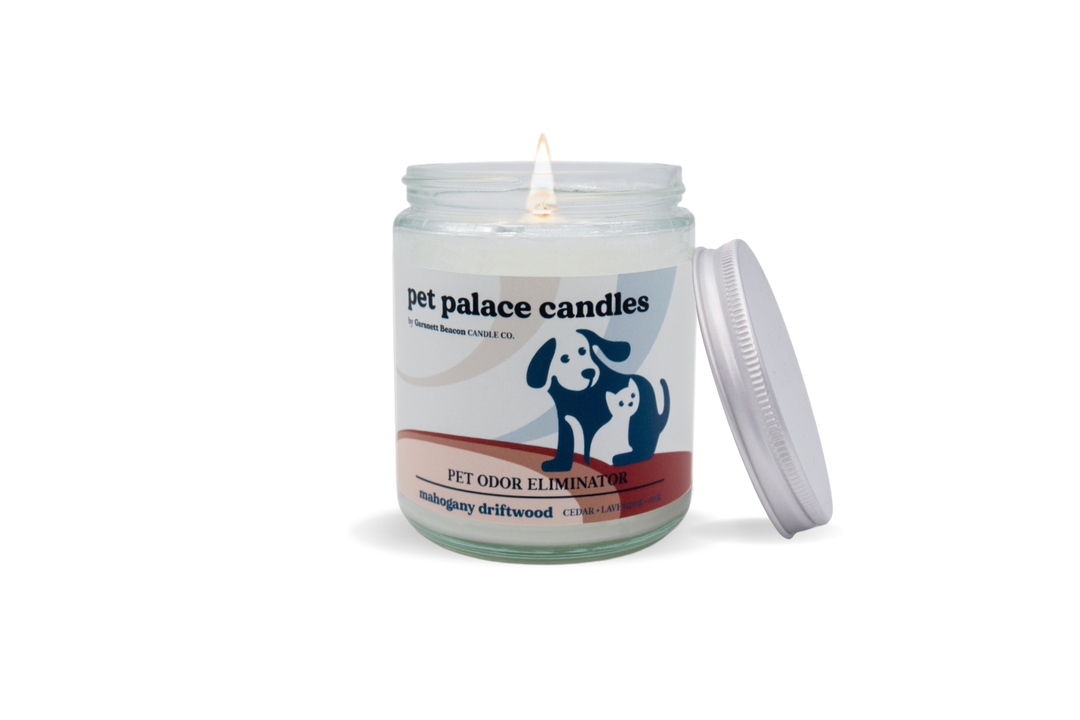 Mahogany Driftwood Pet Odor Eliminator Candle