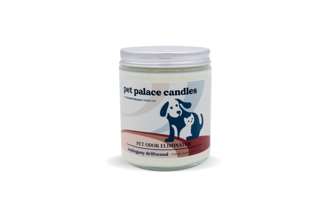 Mahogany Driftwood Pet Odor Eliminator Candle