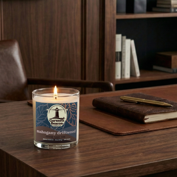 Mahogany Driftwood Candle - Cedar, Sage, Oak Scent