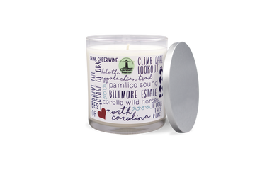 North Carolina - Things to Do Scented Candle