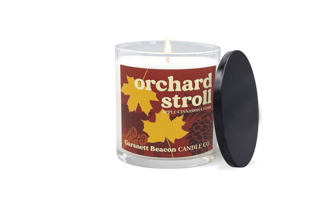 Orchard Stroll Candle - Apple, Cinnamon, Cedar Scent