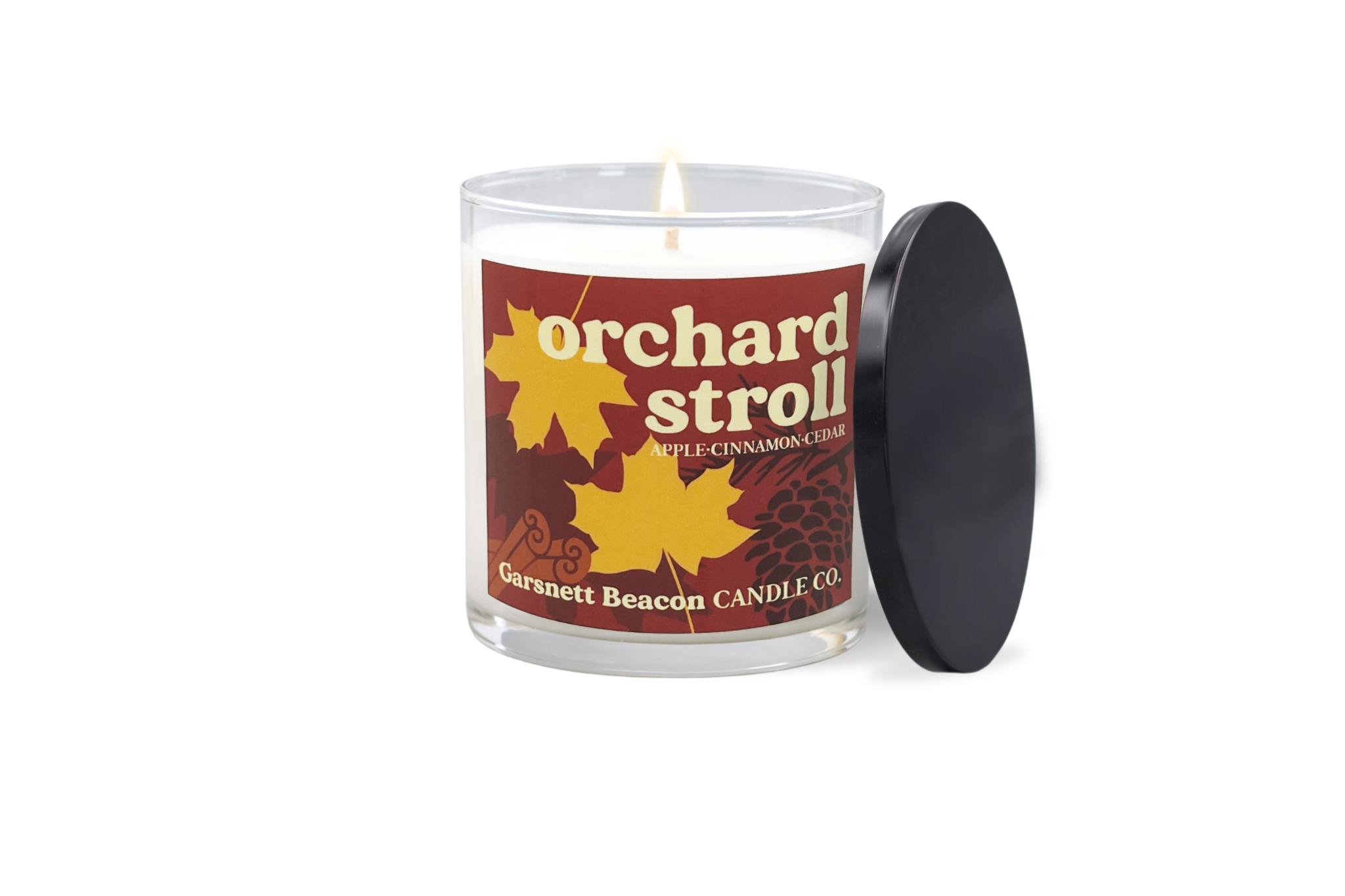 Orchard Stroll Candle - Apple, Cinnamon, Cedar Scent
