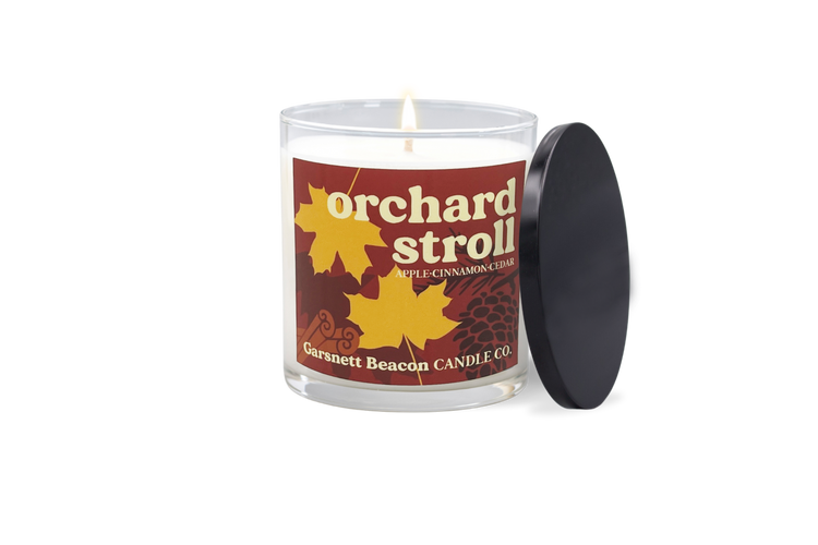 Orchard Stroll Candle - Apple, Cinnamon, Cedar Scent
