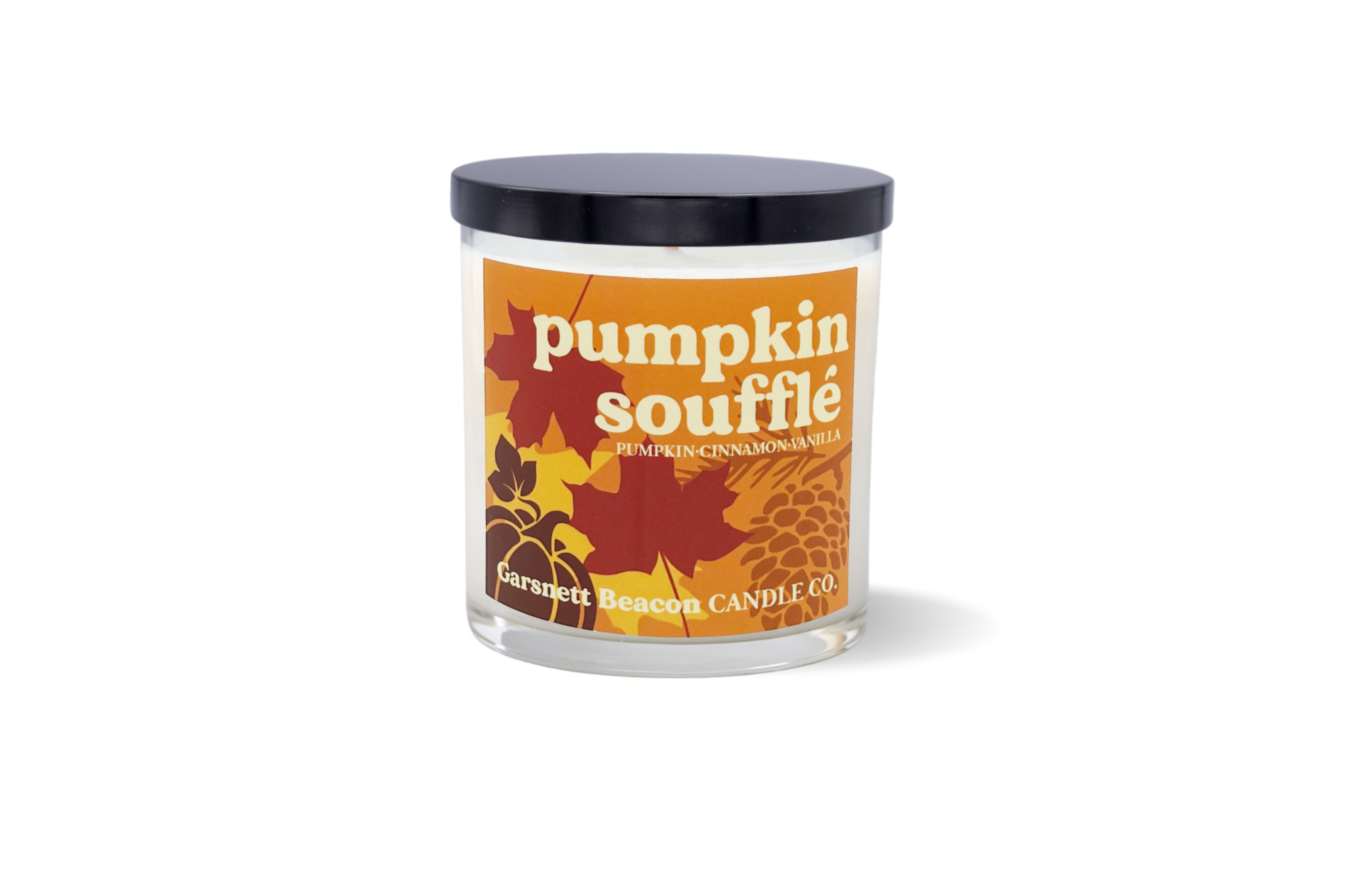 Pumpkin Soufflé Candle - Pumpkin, Cinnamon, Vanilla Scent