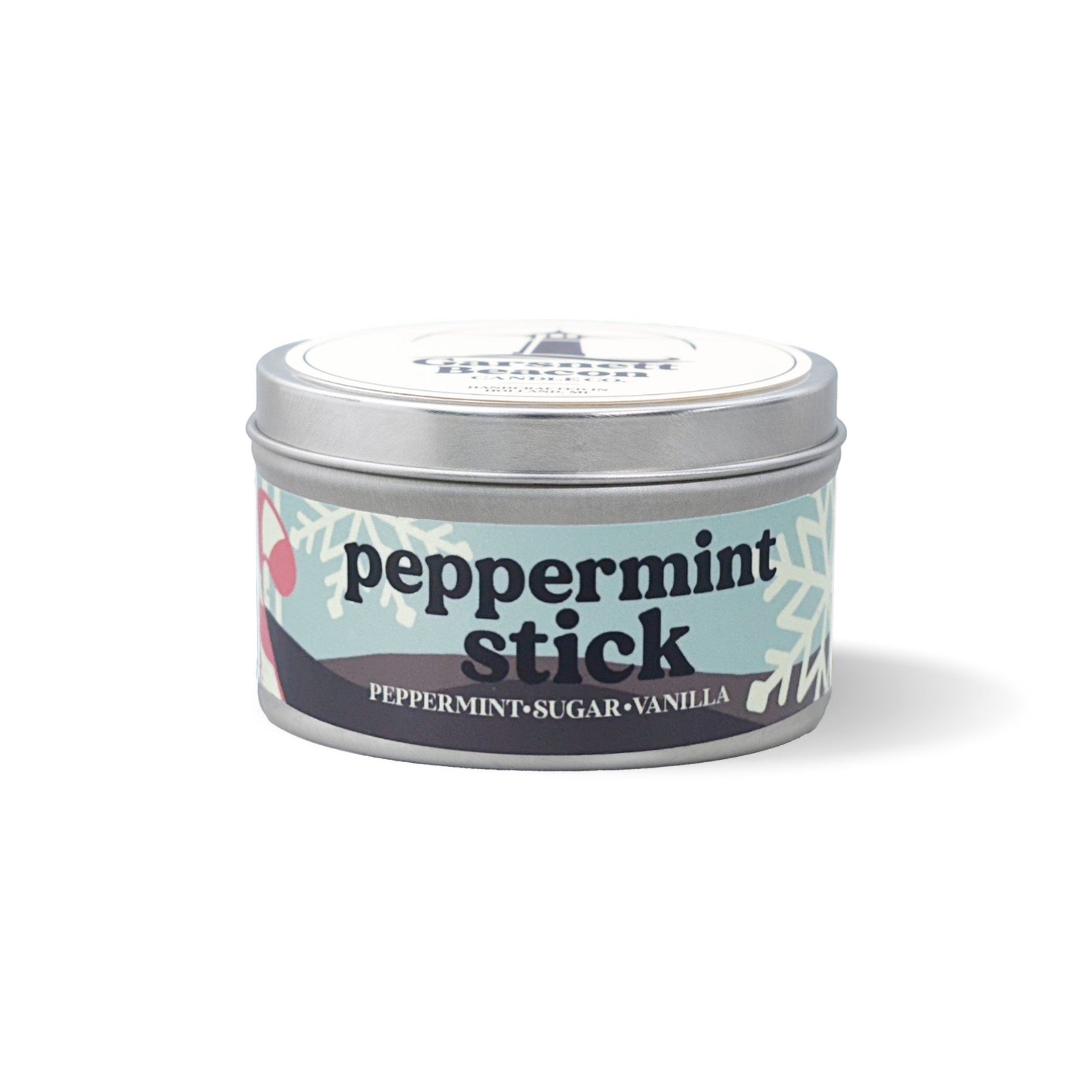 Peppermint Stick Candle - Peppermint, Sugar, Vanilla Scent