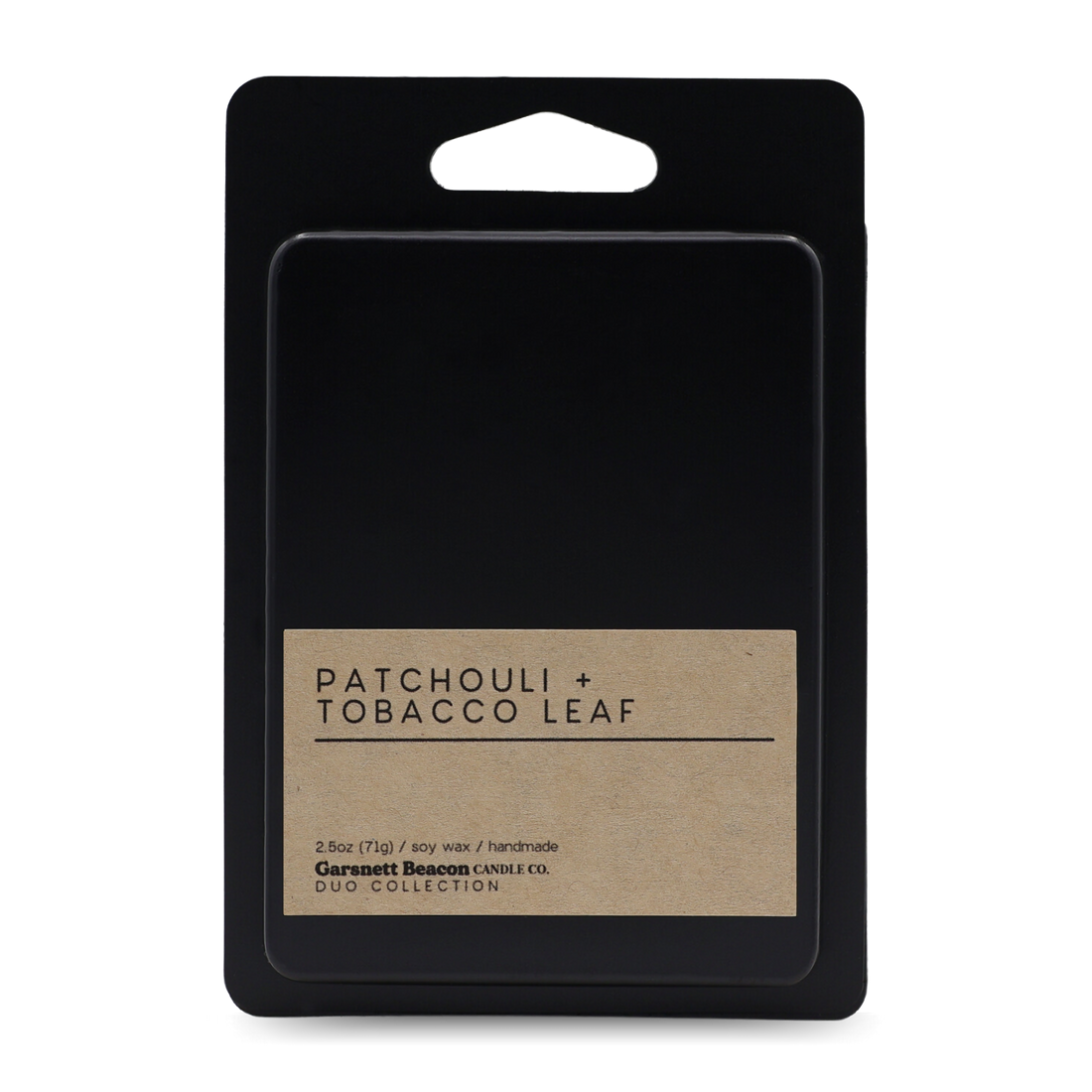 Patchouli + Tobacco Leaf Luxury Scented Wax Melt | Duo Collection by Garsnett Beacon
