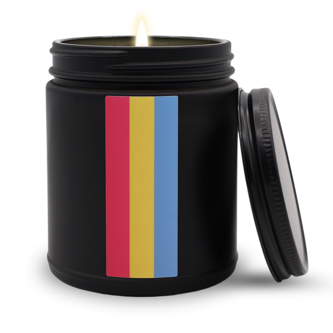Pansexual Pride Candle - Citrus Agave Scent