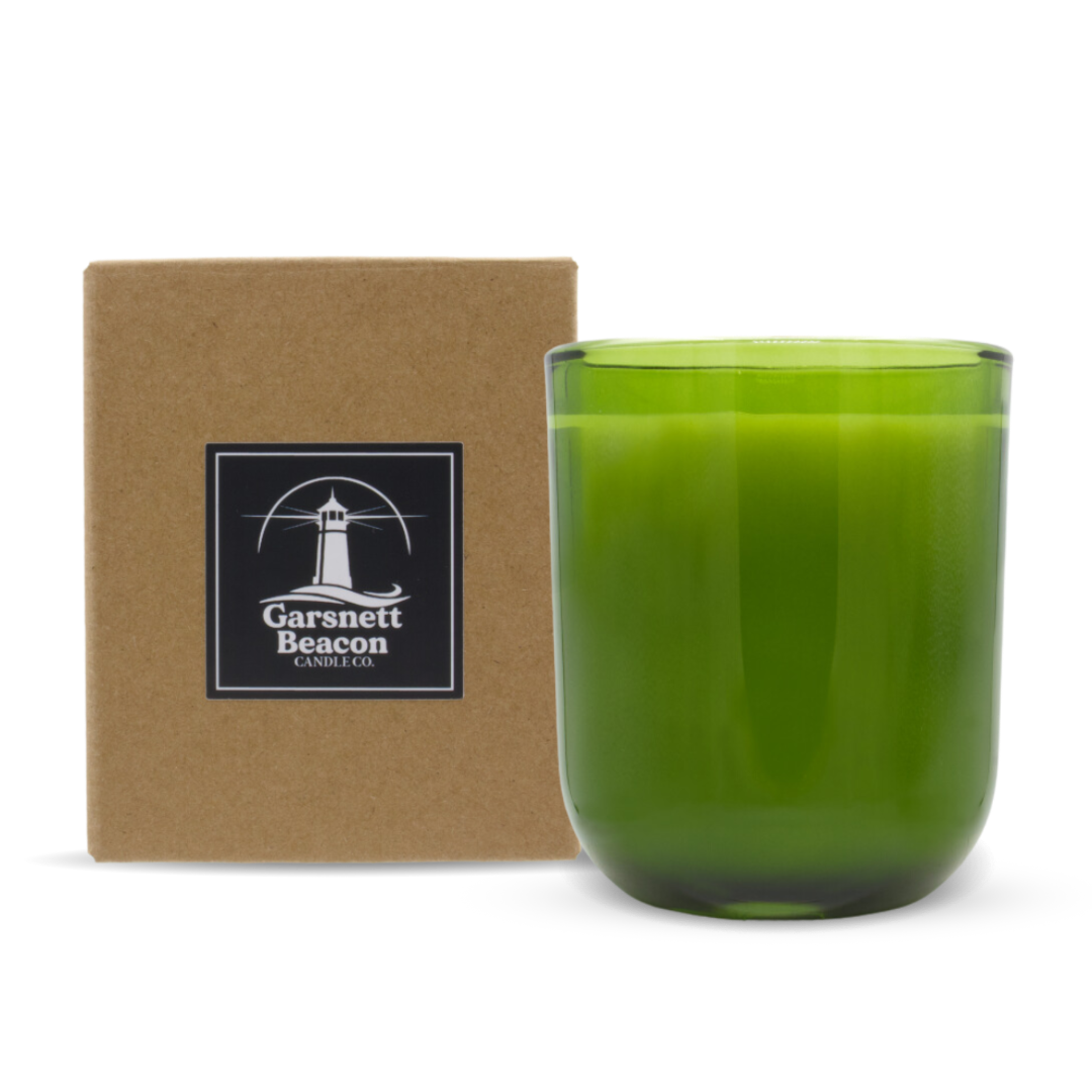 Pine + Mountain Mist Wooden Wick Candle - Pine, Eucalyptus, Palo Santo Scent