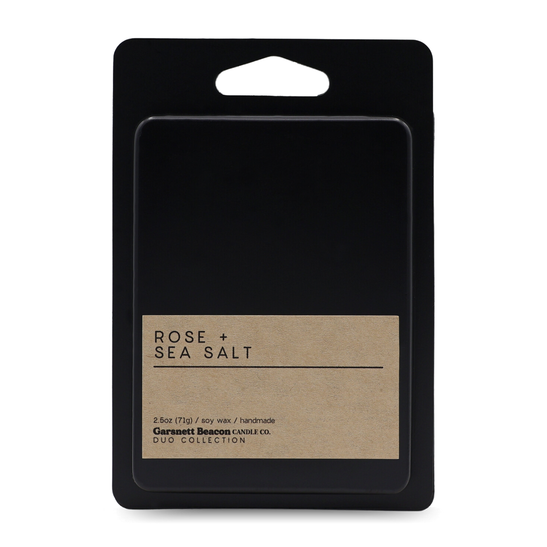 Rose + Sea Salt Luxury Scented Wax Melt | Duo Collection by Garsnett Beacon