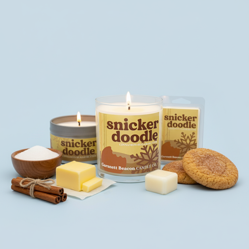 Snickerdoodle Candle - Cinnamon, Sugar, Butter Scent
