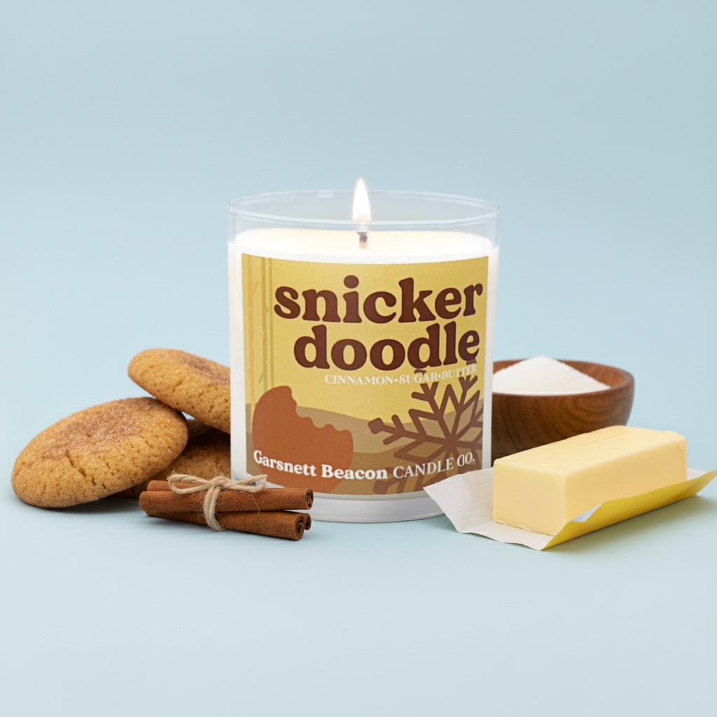 Snickerdoodle Candle - Cinnamon, Sugar, Butter Scent