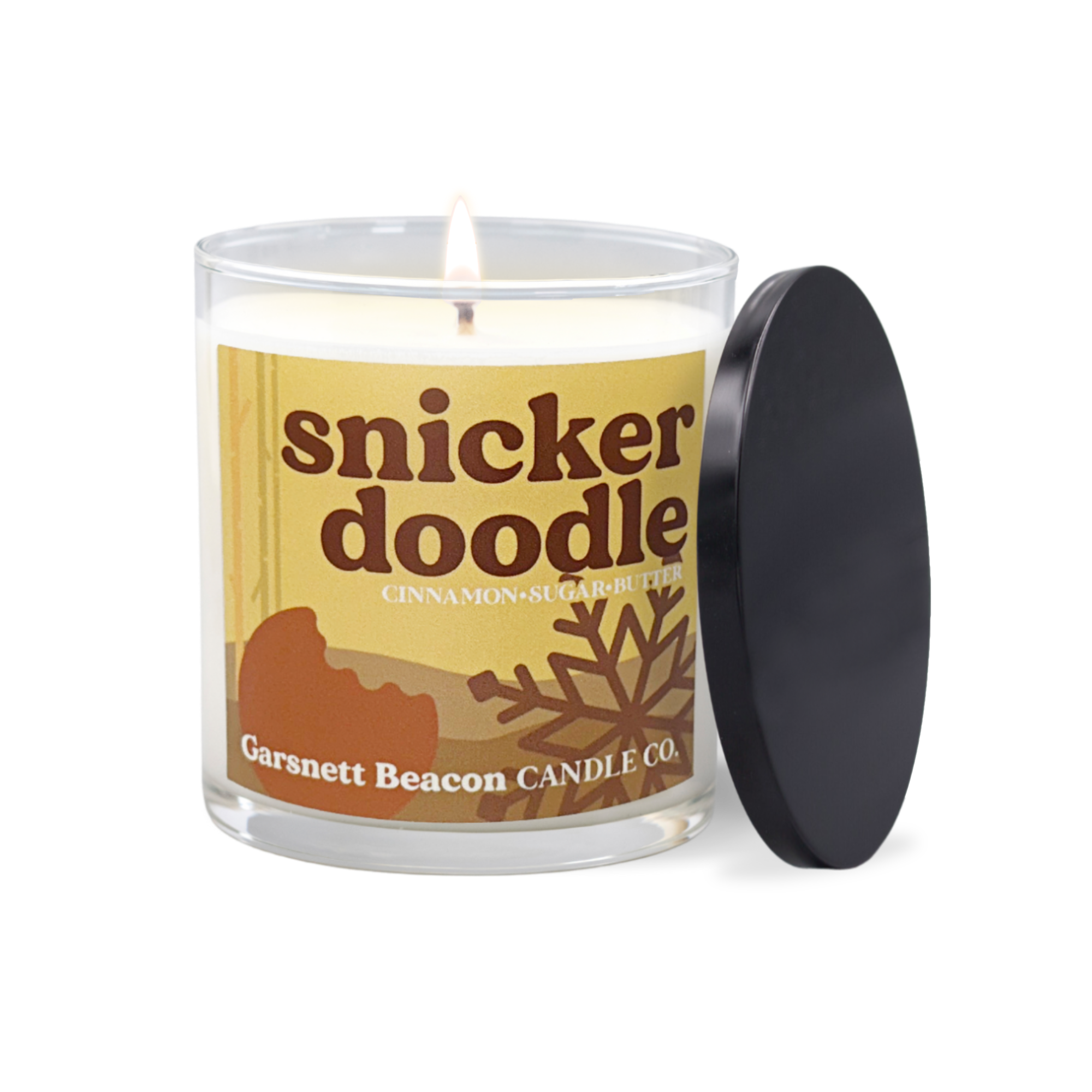 Snickerdoodle Candle - Cinnamon, Sugar, Butter Scent