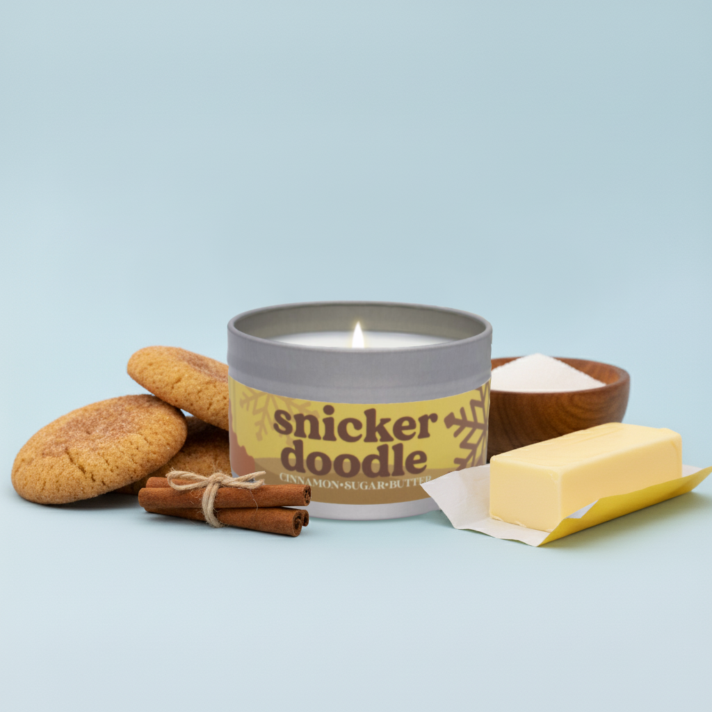 Snickerdoodle Candle - Cinnamon, Sugar, Butter Scent