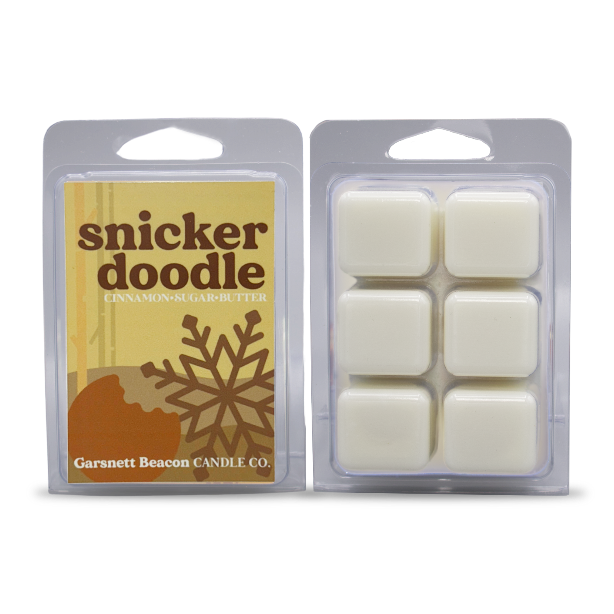 Snickerdoodle Wax Melts - Cinnamon, Sugar, Butter Scent