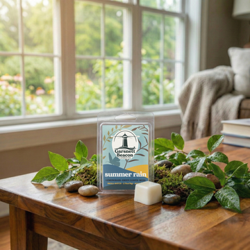Summer Rain Wax Melts - Rain Water, Greenery, Fresh Cut Grass Scent