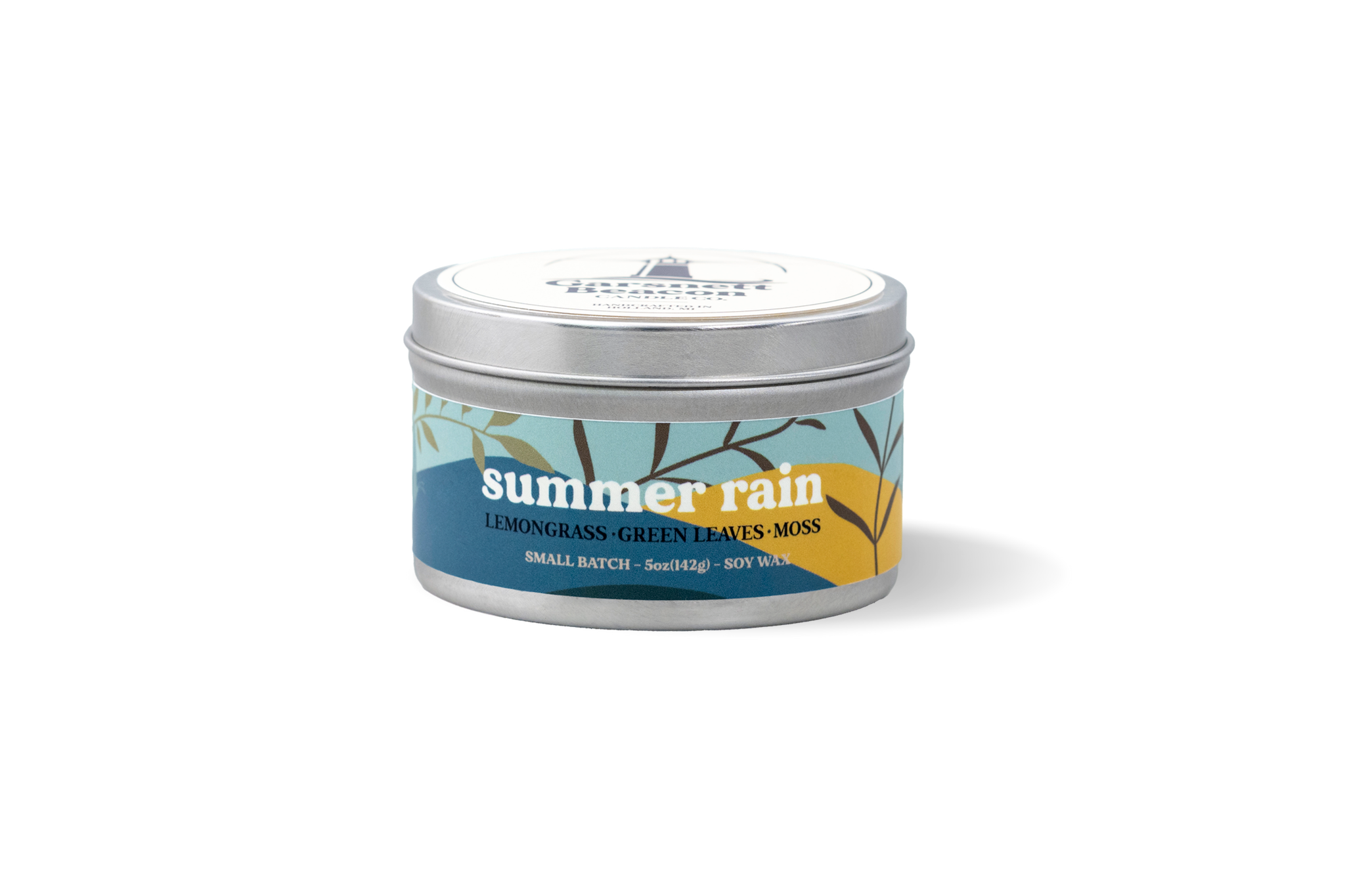 Summer Rain Candle - Rain Water, Greenery, Fresh Cut Grass Scent