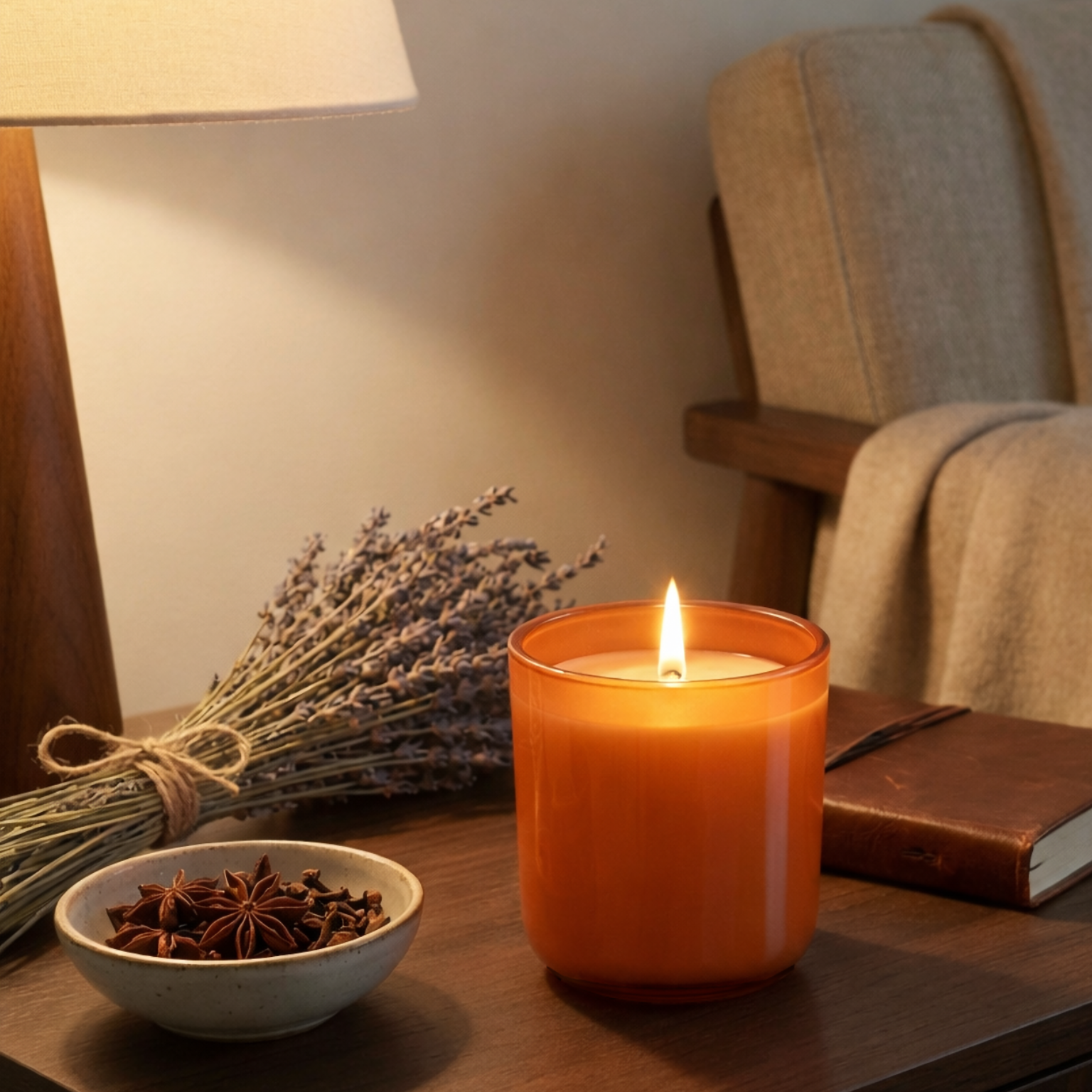 Sable - Savory Spice,  Lavender, Tonka Bean Luxury Coconut Soy Candle